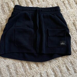 ALO Yoga Black Skort